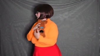 Velma Takes Off Her Clothes Seductively