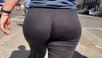 Candid Street Encounter With A Bubble Butt