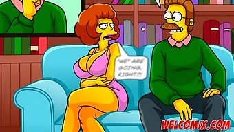 Swapping Wives For Some Fun And Games! The Simptoons, Simpsons Porn