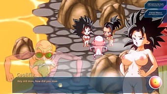 Busty Saiyans And Bulma'S Ample Bosom In Uncensored English