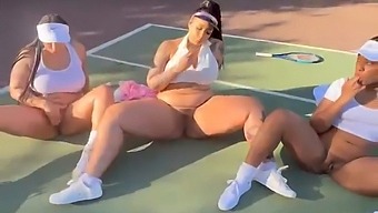 Ggg Tennis Player'S Explosive Orgasm Competition