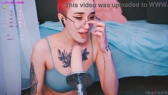 Busty Tomboy Takes On Fuck Machine In Hot Video