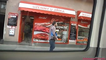 Two Blonde Women Pick Up A Stranger For A Wild Car Sex Session