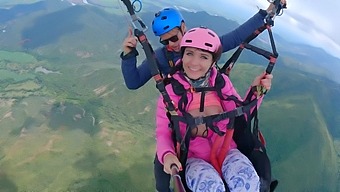 Stranger'S Paragliding Adventure Leads To Unexpected Female Ejaculation