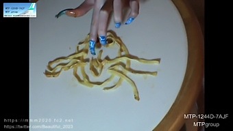 Finger Fun With Sophisticated Artificial Nails In This Nko-4 Video