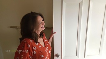 A Mature Woman Receives An Unexpected Gift From Her Landlord, Leading To An Intense Sexual Encounter.