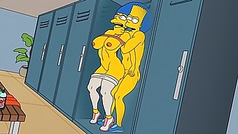 Marge'S Passionate Anal Encounter In Hentai Video