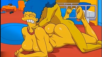Marge'S Passionate Anal Encounter In Hentai Video