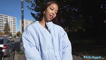 Public Agent Gives Blowjob And Rides Big Cock In Hd